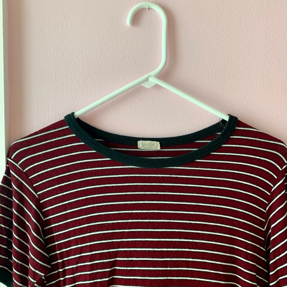 Red Striped Top - Picture 2 of 3